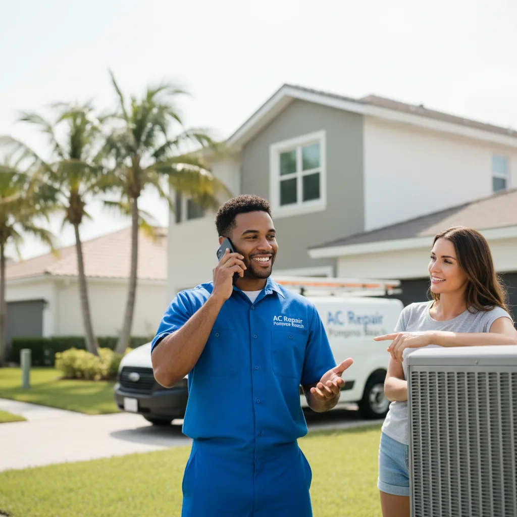 AC Repair Pompano Beach customer support in Harrison City